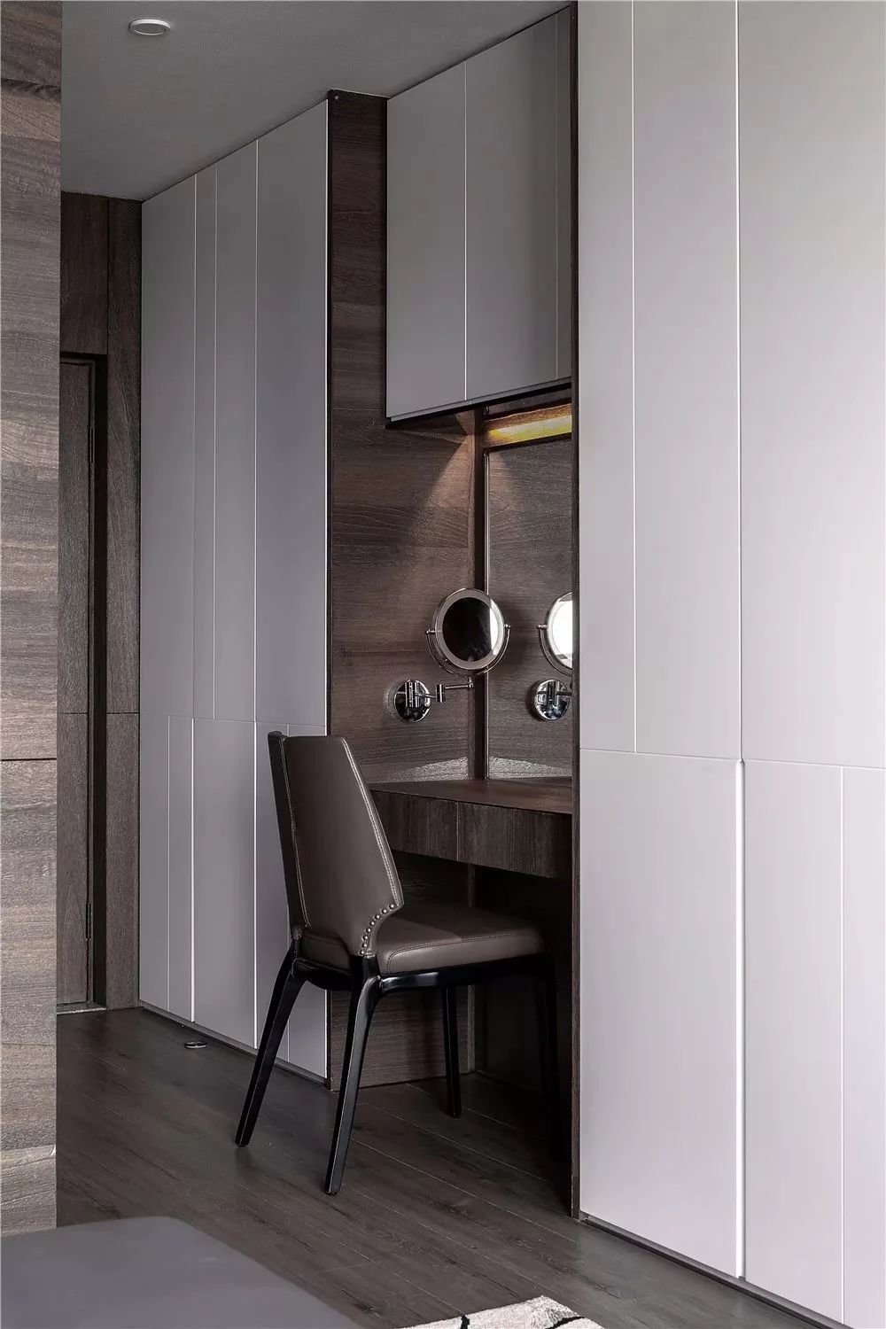 暗装柜门把手,简洁的设计,实用大气!