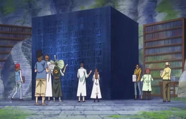 67奥哈拉全知之树下的历史正文,是罗宾最先接触的历史正文,她不顾