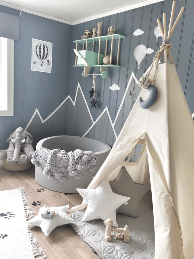 儿童房怎么装修设计才好看高颜值ins风来袭