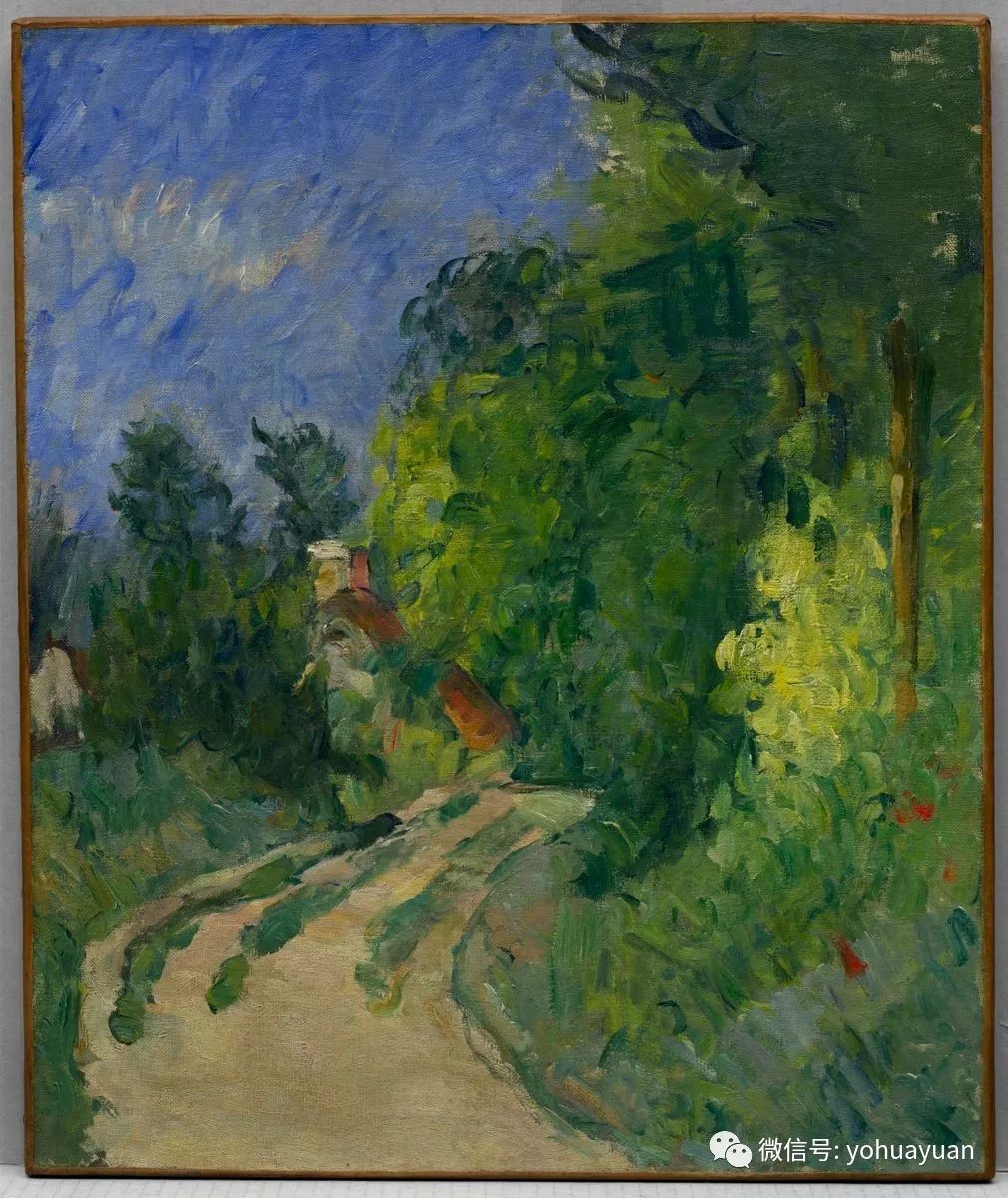 现代油画之父塞尚如何画好树