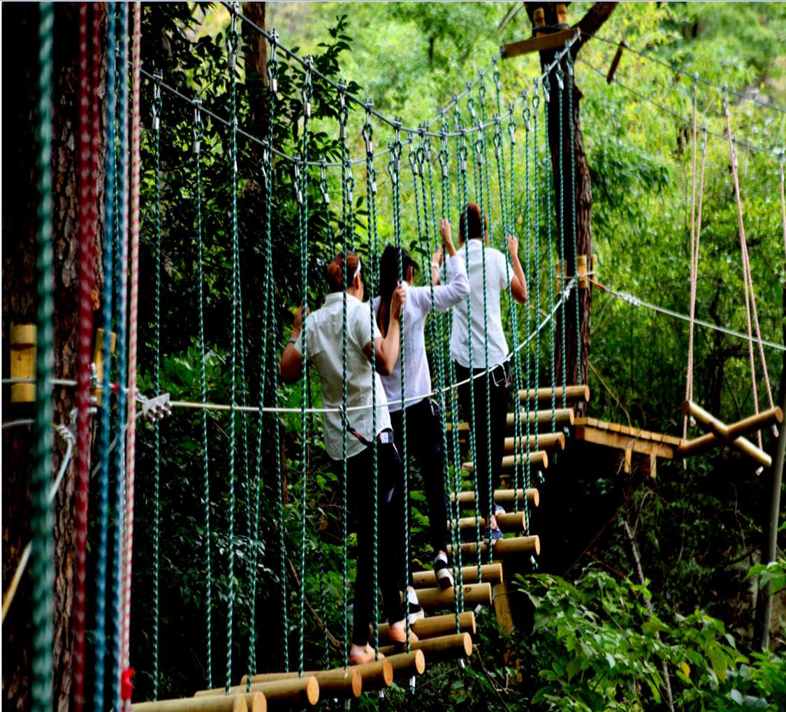 黄陂清凉寨一日游清凉寨5d玻璃桥攀水瀑布避暑一日游