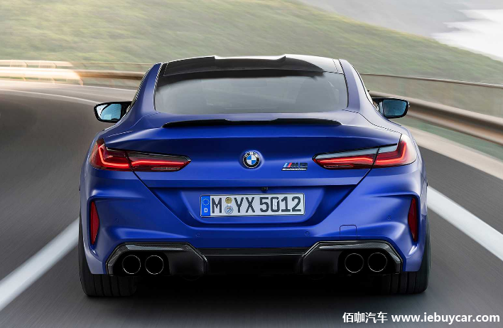 宝马m8系列官图发布 售价13.3万美元起将于6月底公开亮相