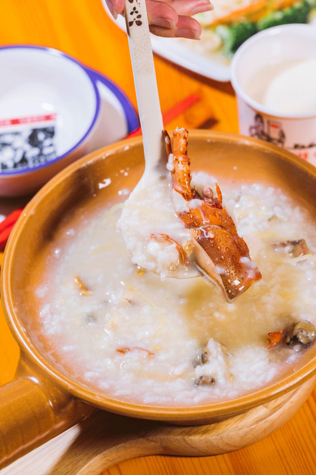 江南西深夜煲仔粥,半锅都是海鲜,等你下班才开门_潮汕