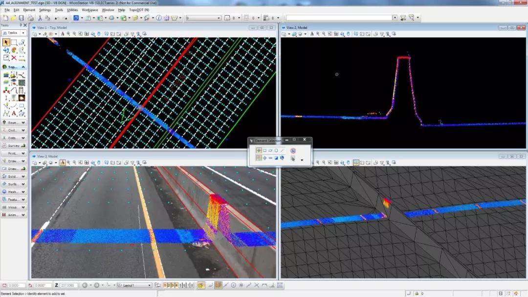 道路|TopoDOT | Connect BIM+GIS | 优秀的实景三维数据处理及应用系统!