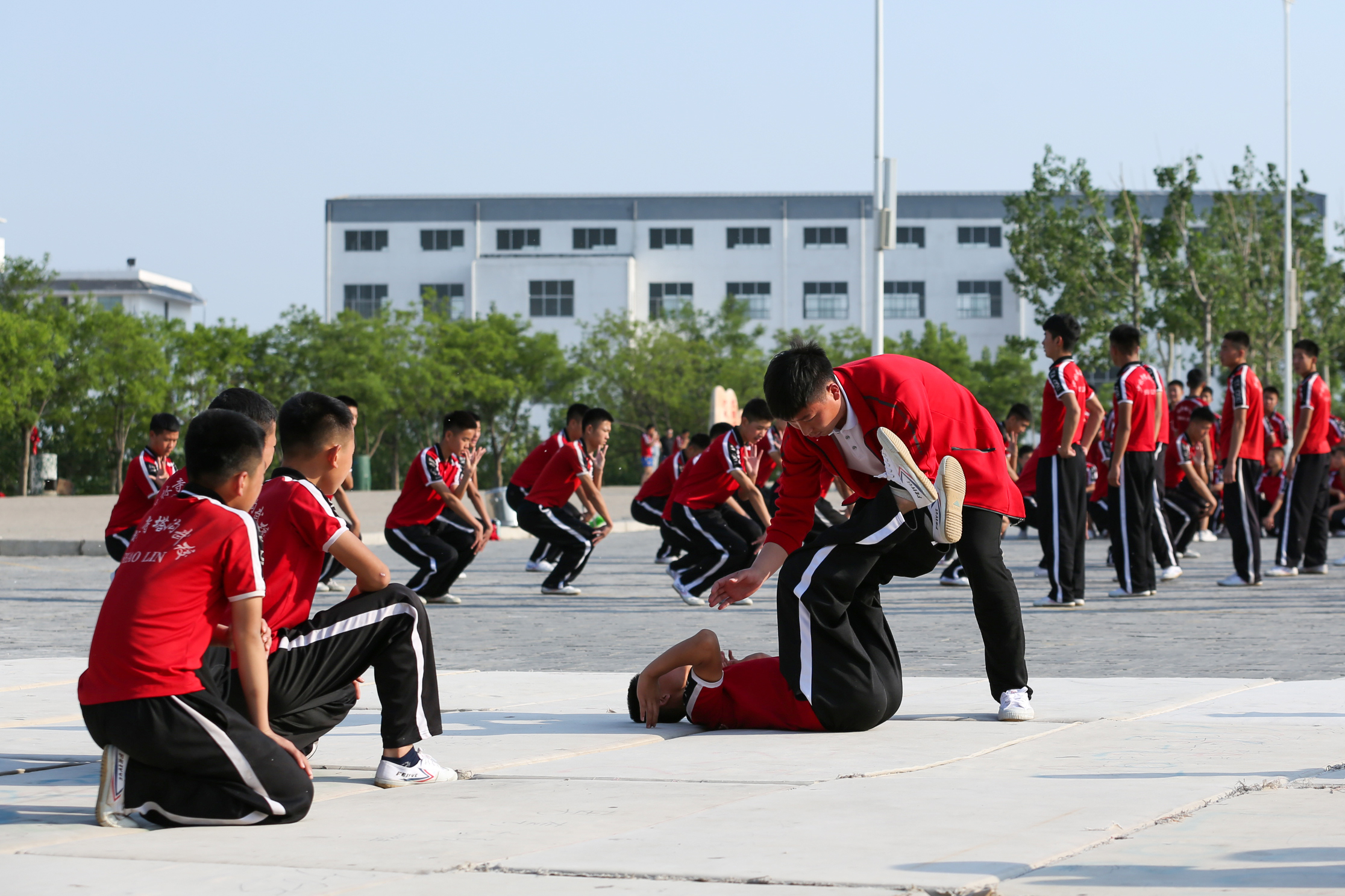 塔溝功夫小子平常如何練習武功九張高清圖為您解讀