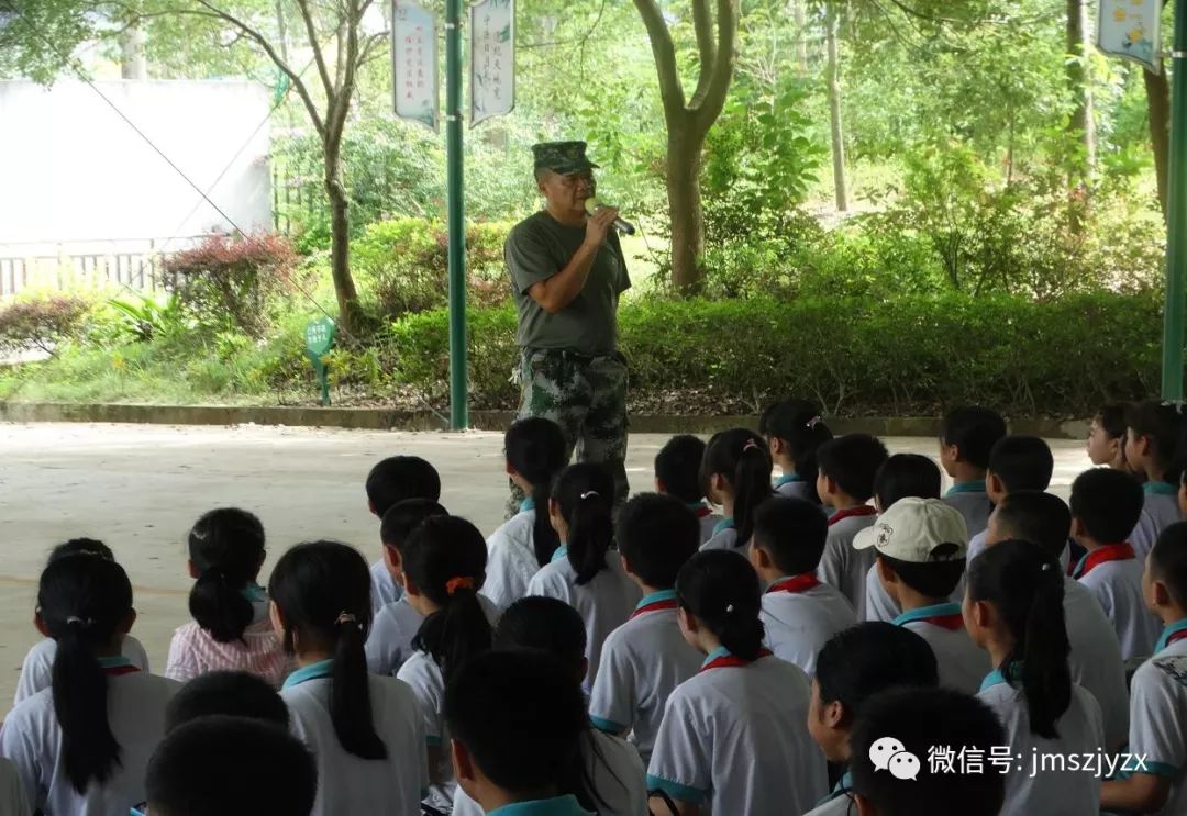 台山市台城镇白水小学参加2019未成年人社会实践活动