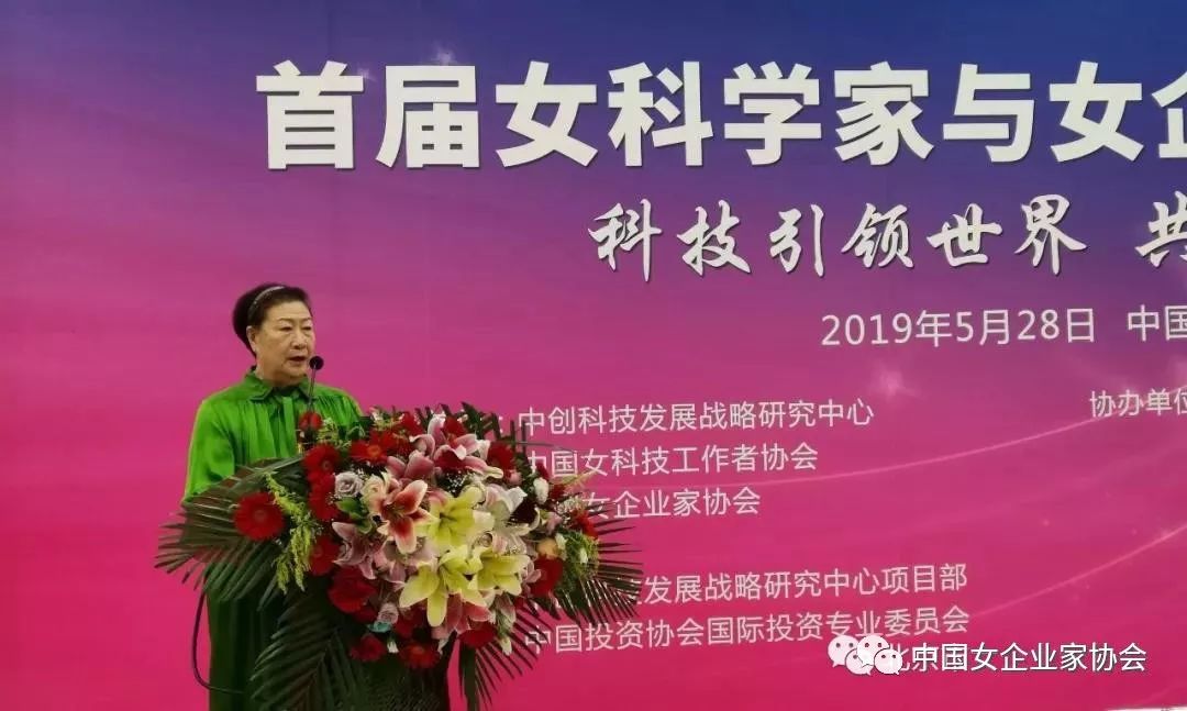 发展,创新缔造未来》演讲中创科技发展战略研究中心名誉主任杨兴富