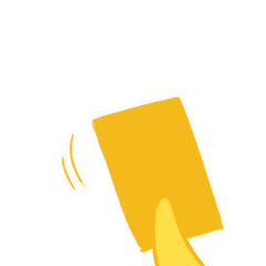 黄牌警告再不努力就要出局了