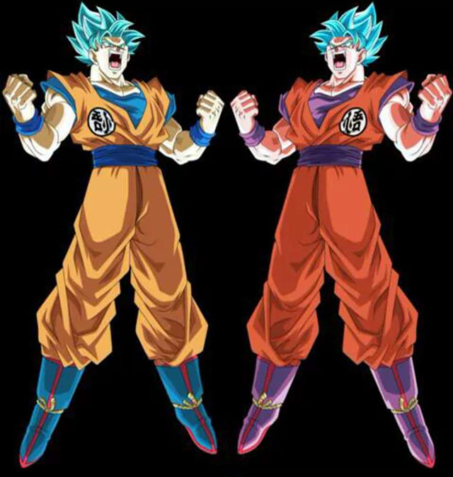 龙珠图集超级赛亚人蓝色悟空贝吉塔成为最强战士