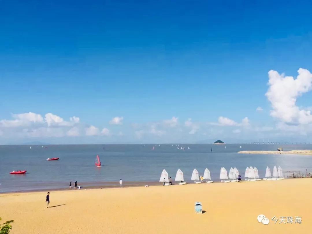 珠海旅游景点海滨泳场温馨高雅休闲你觉得是吗