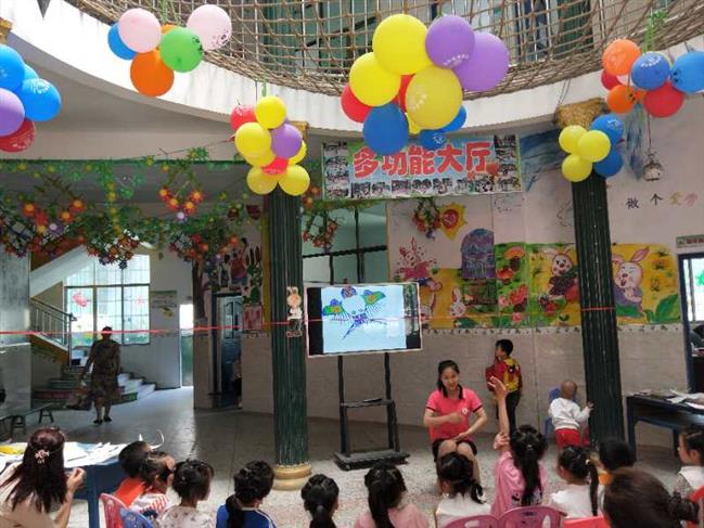 隆回县幼儿园开展送教下乡活动
