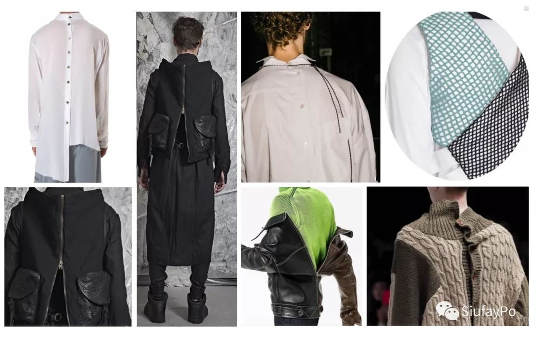 不正经设计服装异形门襟设计100例