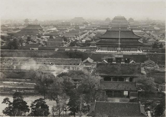 老照片中的華夏1925年的北京城曾經的皇城時光