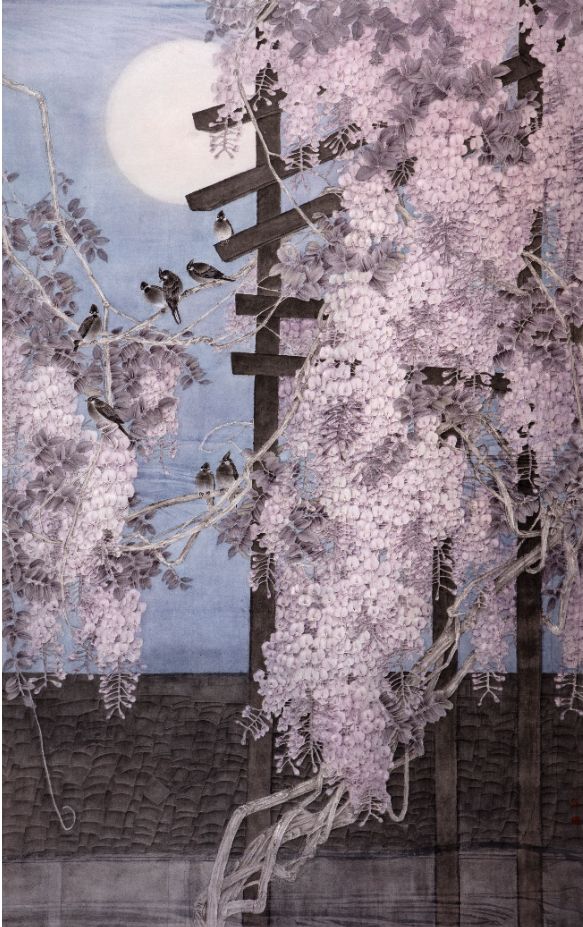 诗生活画境祝天文浅析沈文媛的工笔花鸟艺术