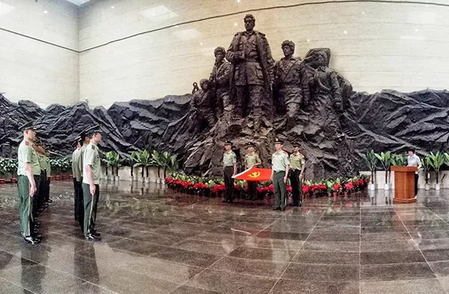 赵尚志纪念馆成为中国人民武装警察部队朝阳支队红色传统教育基地