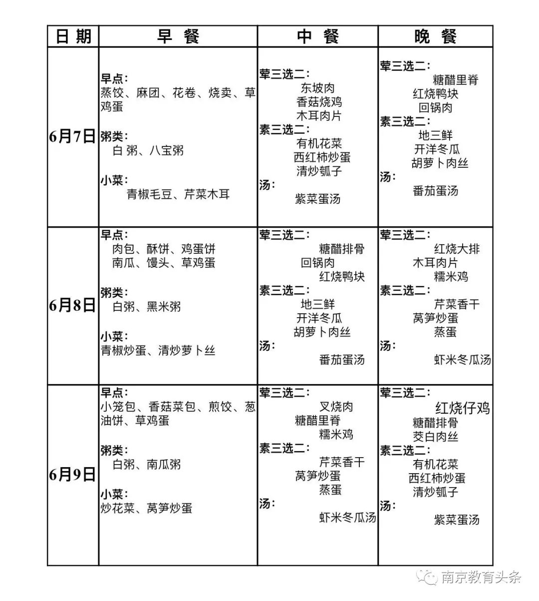 這所學校的高考營養餐不得了大廚做出媽媽的味道