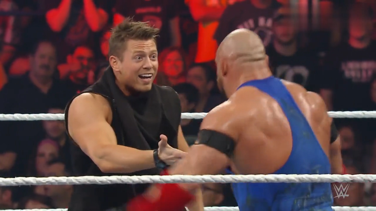 莱贝克与大秀哥虐米兹大秀哥也因此输了比赛这输的憋屈