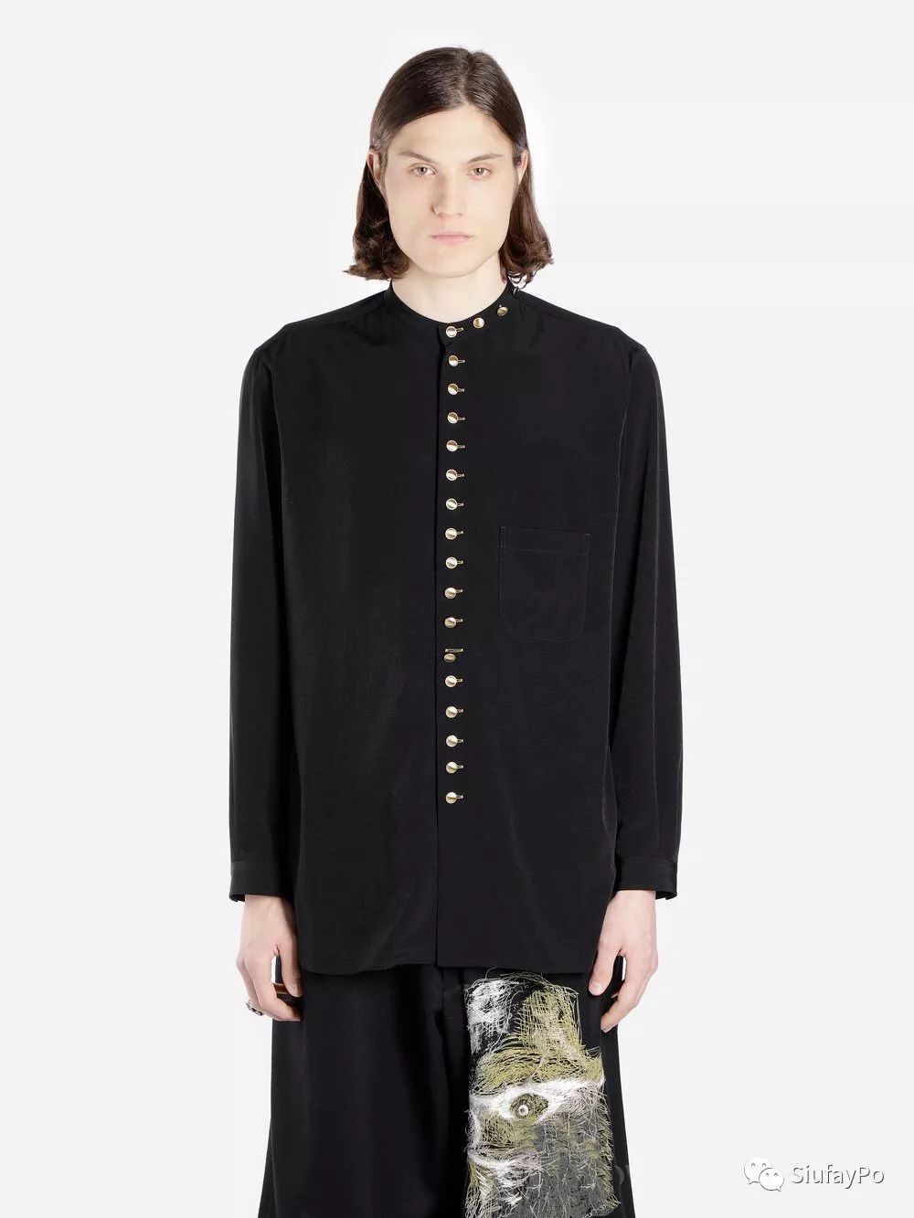 不正经设计服装异形门襟设计100例