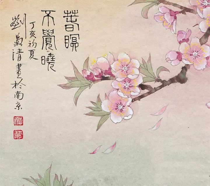 她从人物画到花鸟画的创作与教学,样样出色!_工笔