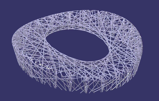 鸟巢建筑结构分析图片