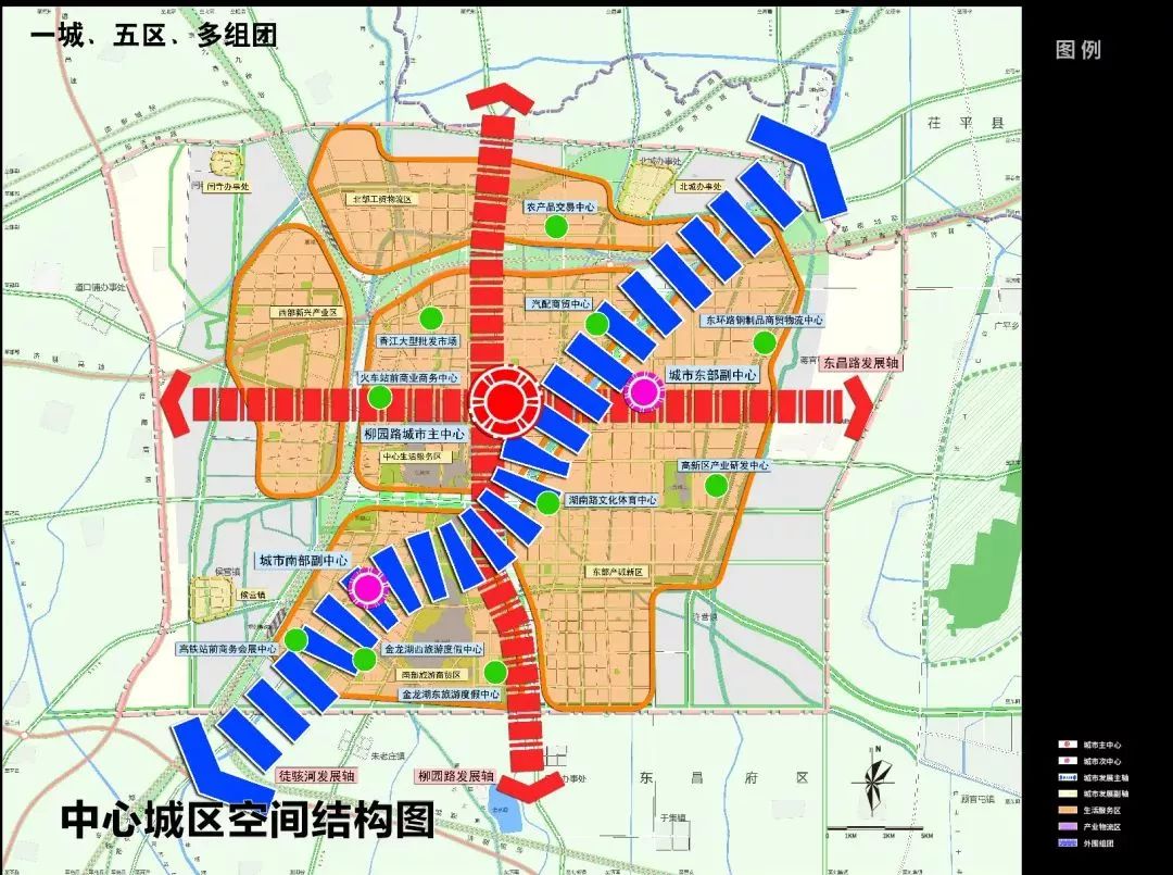 聊城规划馆发布聊城中心城区系列规划 (一)