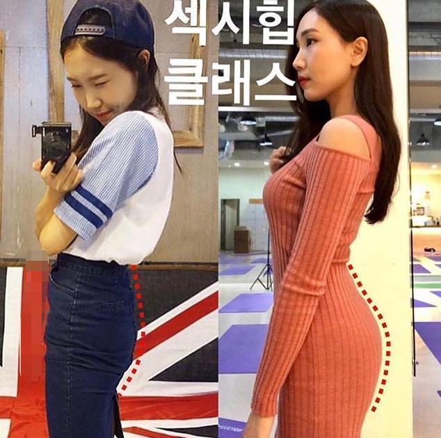 从扁平到s型身材美体教练不靠健身举铁她的方式值得学习