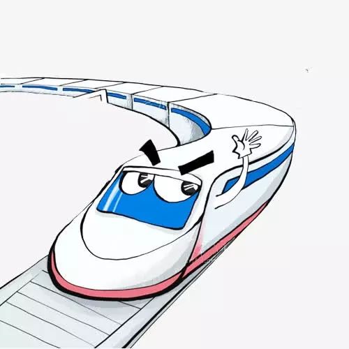高铁和谐号漫画图片图片