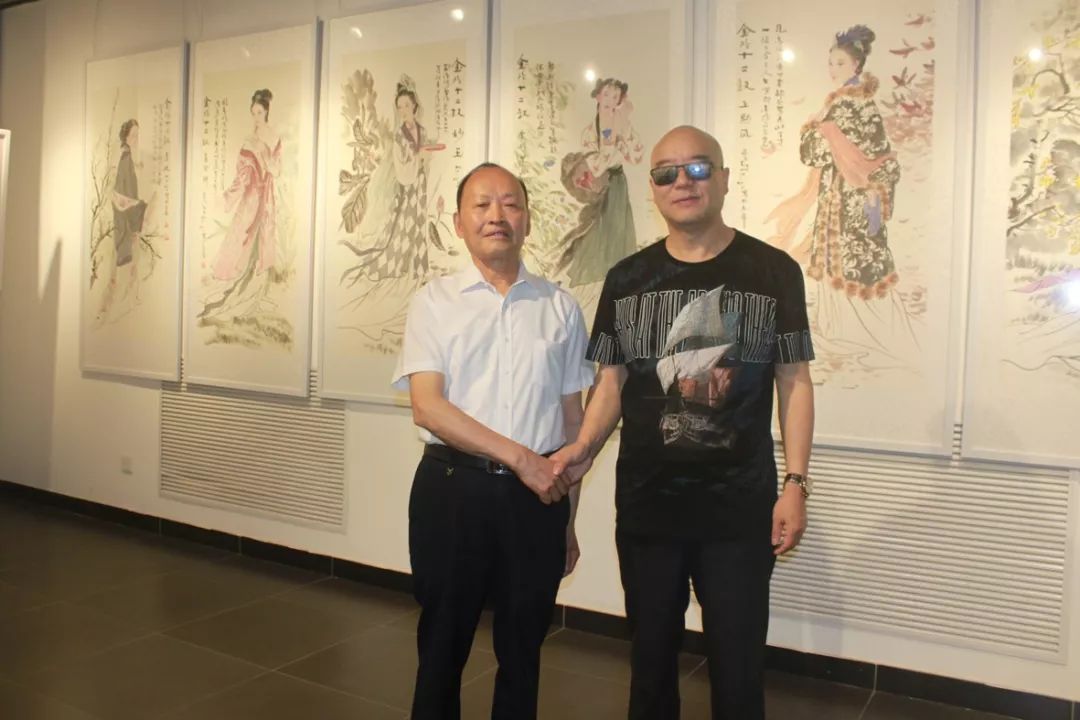 翰墨金陵十二钗写真红楼大观园吴逊忠红楼梦专题书画展