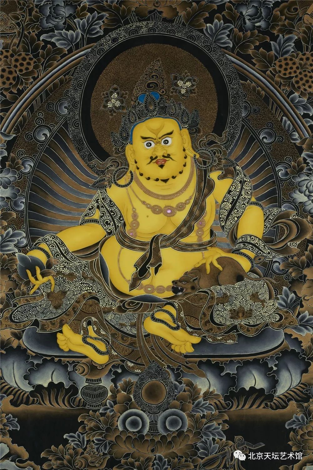 精品赏析黄财神黑唐