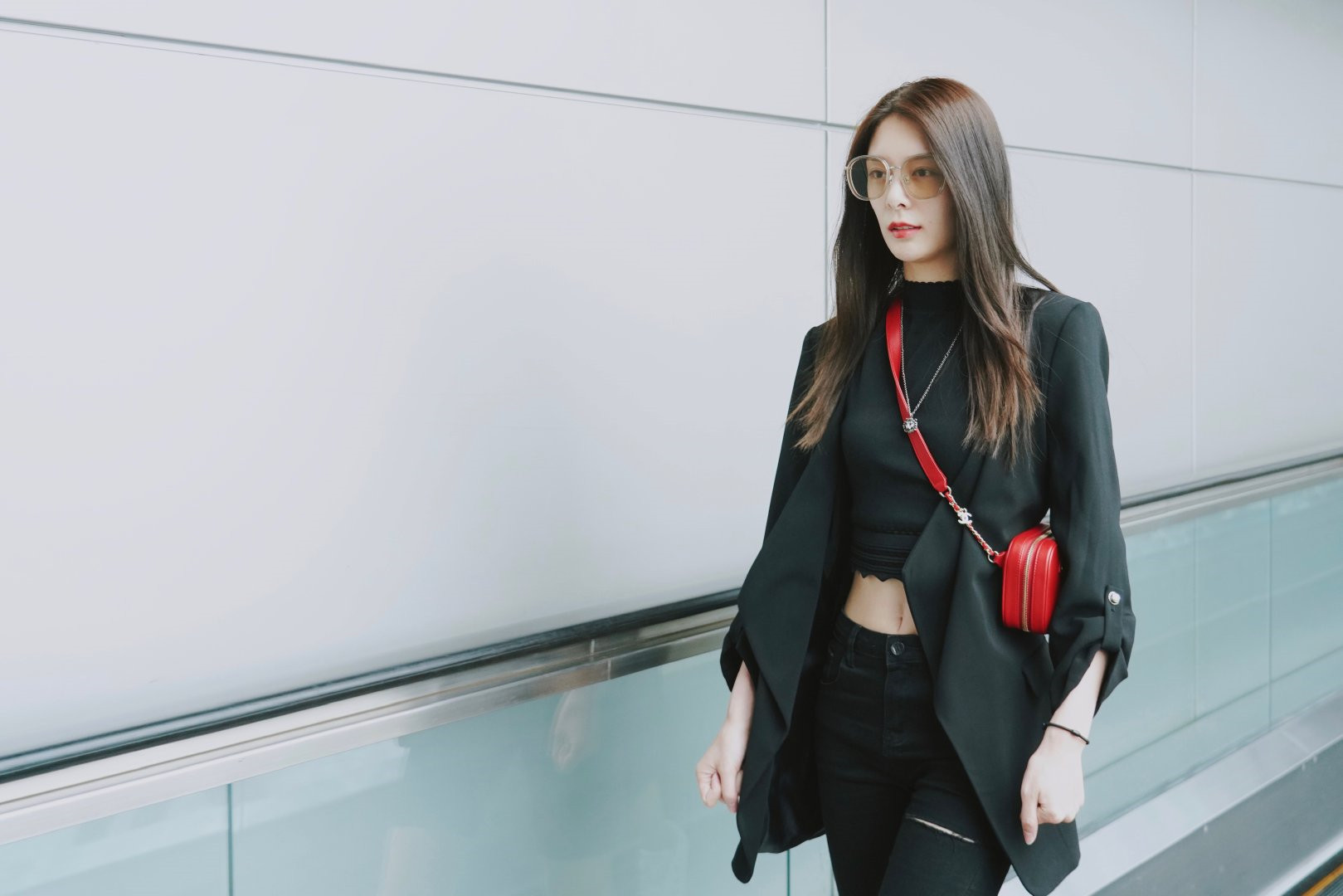 6月6日,因为行程原因,傅菁又一次奔赴机场,敢去接机的粉丝和各位站姐