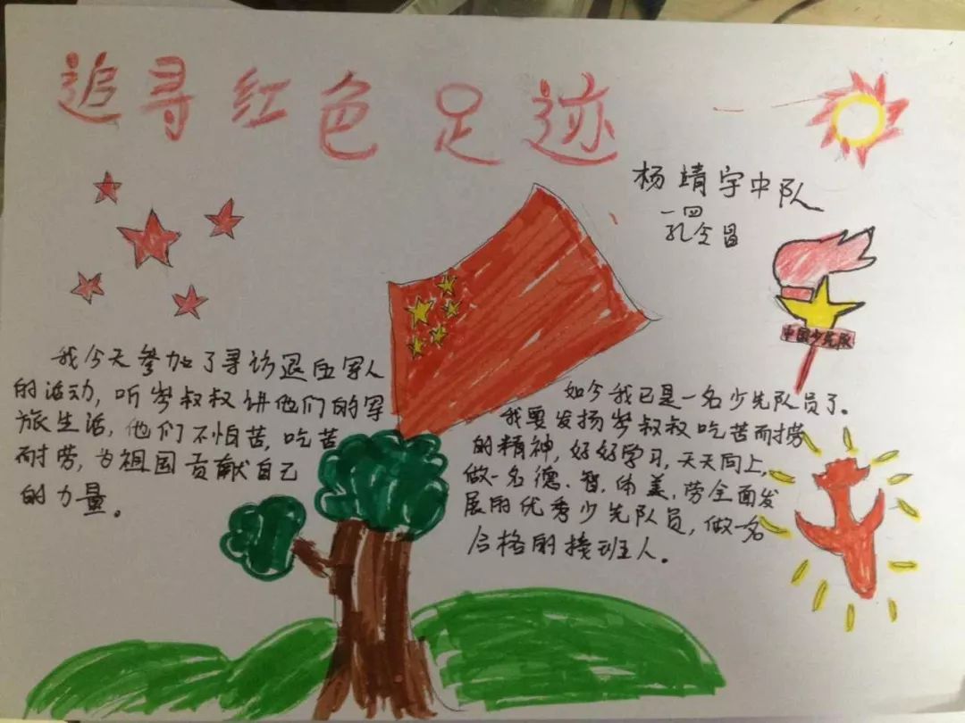 传递奉献力量——济南市历城区北全福小学一(4)杨靖宇中队寻访优秀