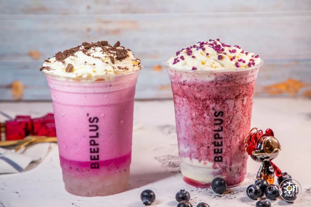 雪顶蓝莓可可冰乐代表星座:处女座任你尝!