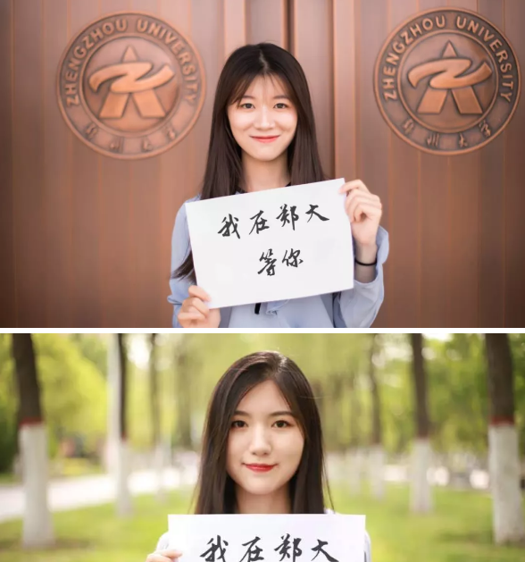 2019高考:大学生学姐学长为高考生加油,"我在大学等你"!