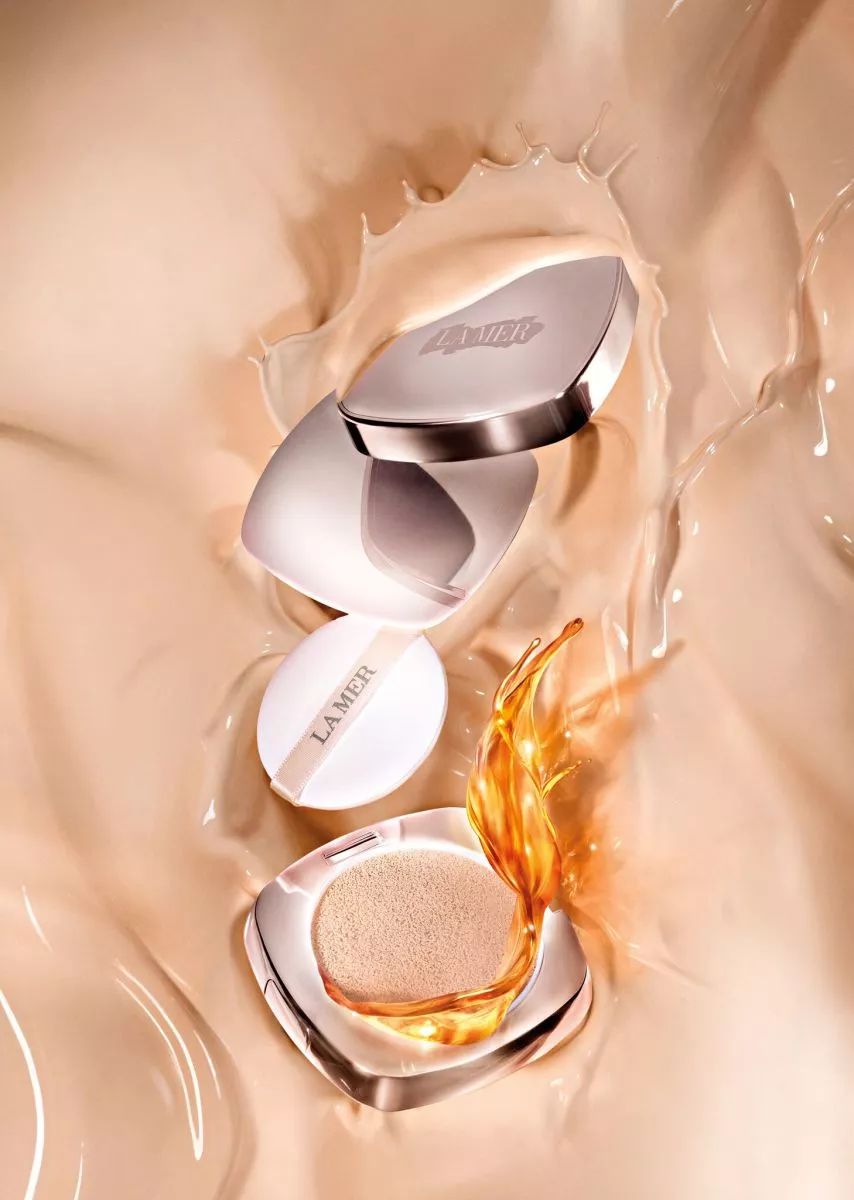 la mer海蓝之谜气垫bb粉底,像涂乳霜一样干净服帖!