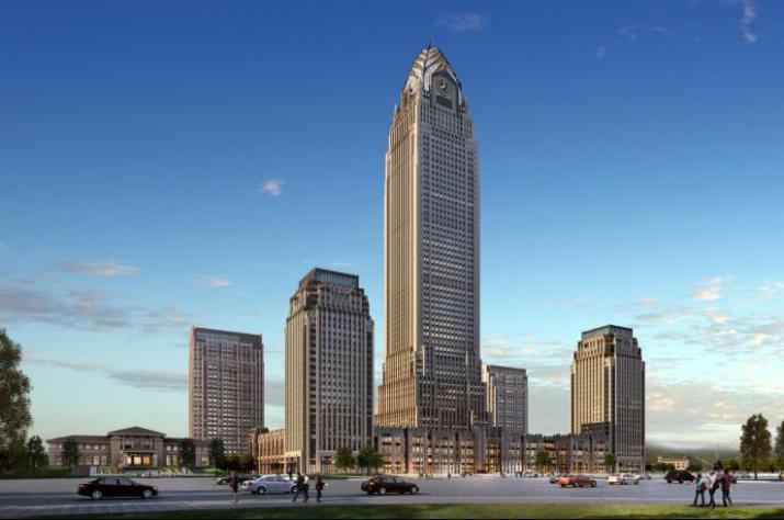 江西在建的新地标,投资超过30亿,高达333米,将成江西第一高楼_九江