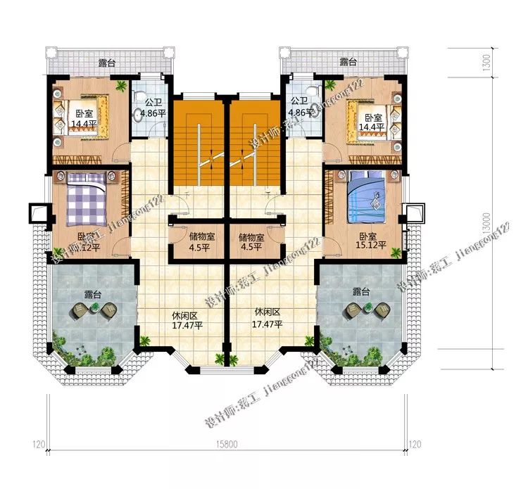7款农村双拼别墅兄弟共堂屋第2款最便宜第3建的人最多