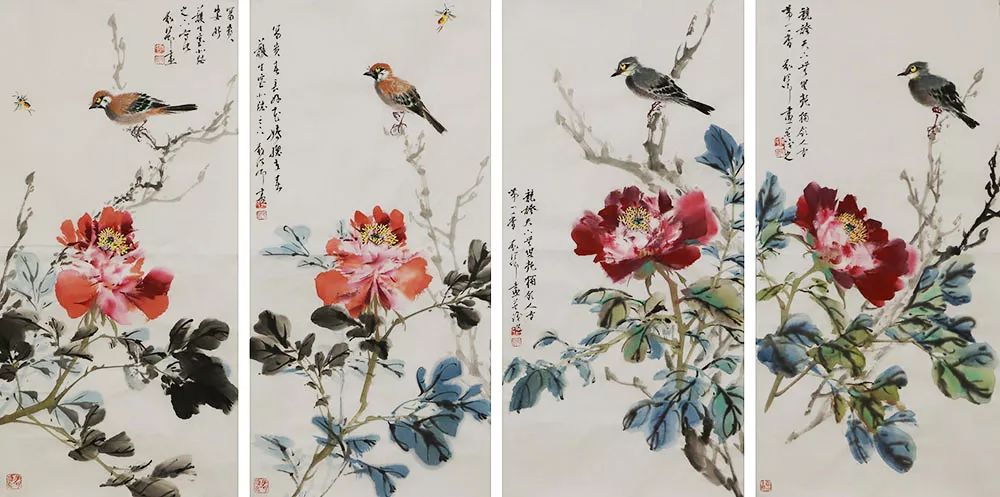 中国人民大学哲学美学博士 刘阔 花鸟精品 国画请锁定"签约优质艺术