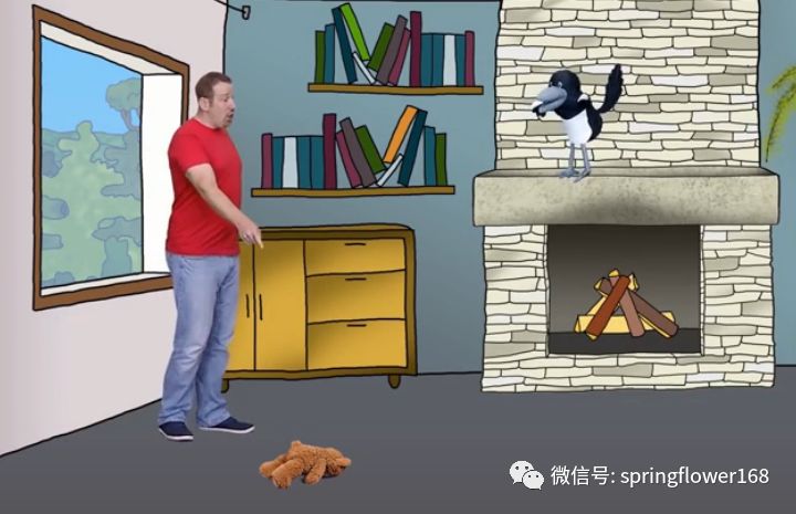 亲子趣味动画学口语steve小时候长什么样五官指哪些