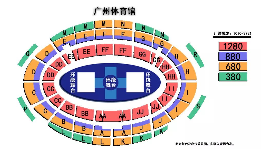 舞台方位图图片