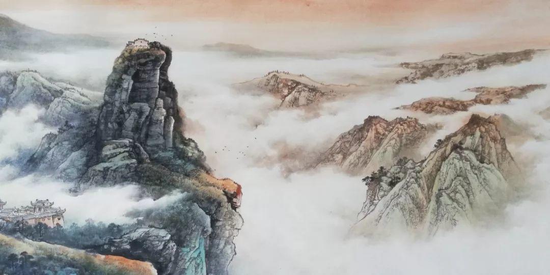 技法交流|画家杨天佑:梵天净地寻真我,勾皴点染写神奇_梵净山