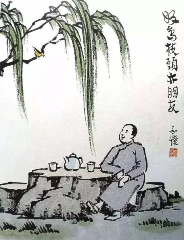 豐子愷漫畫100幅每一幅都有人情味總有一幅打動你