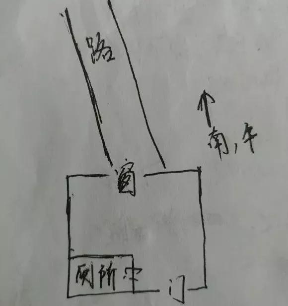 原創陽宅風水案例窗外算不算路衝住進來半個月身體一直不好