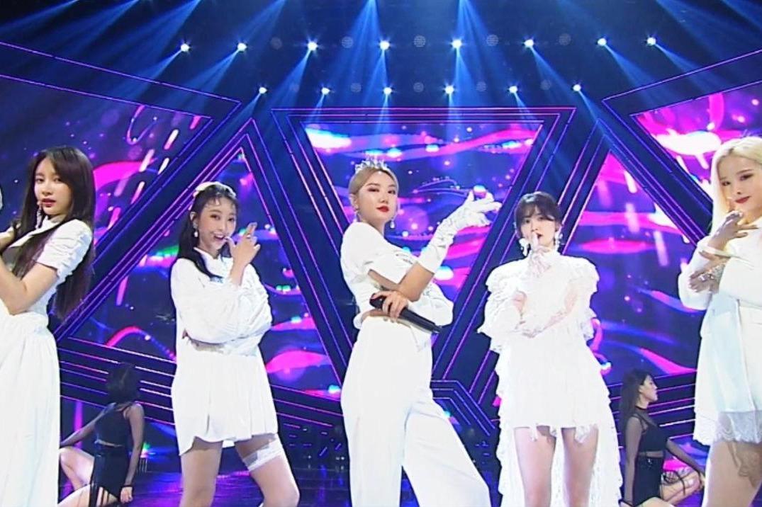 女团exid回归新舞台艾迪魅力预警跟着小姐姐们一起蹦迪