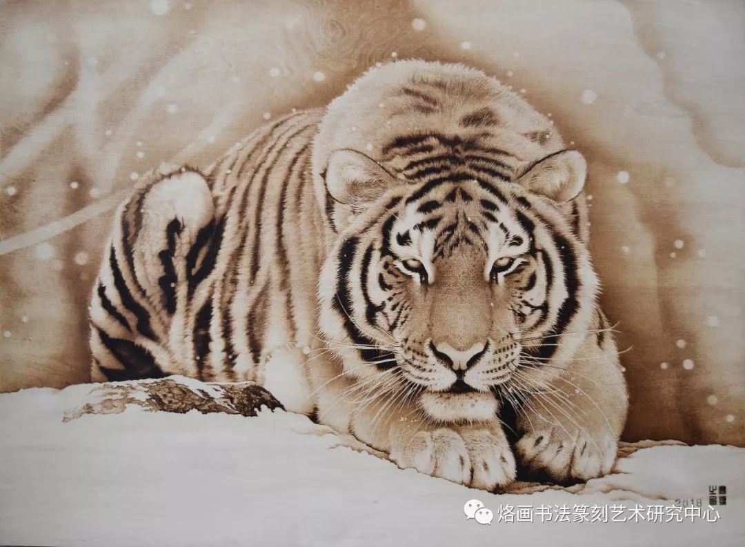 首届光明杯烙画银奖作品展示