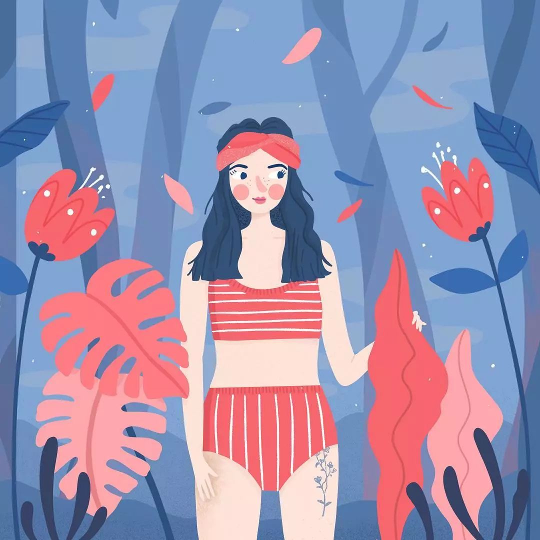 这些好看的插画怎么看也看不够呢