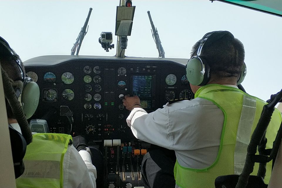 雨神来了!直击增雨飞机的一个飞行架次