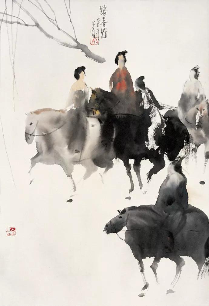 彭先诚作品我坚持书法修炼,但目的不是书法,而是绘画前的准备状态,临