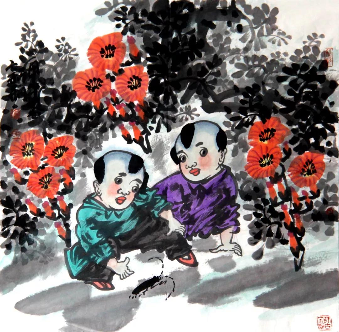 忆童年丨在国画里找寻我们的童真与童趣