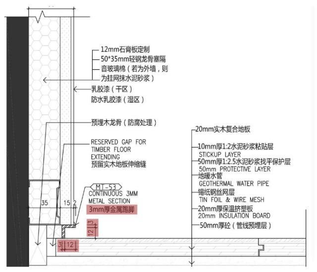 為了極簡業主連踢腳線都捨棄改成凹槽而師傅卻說弄巧成拙