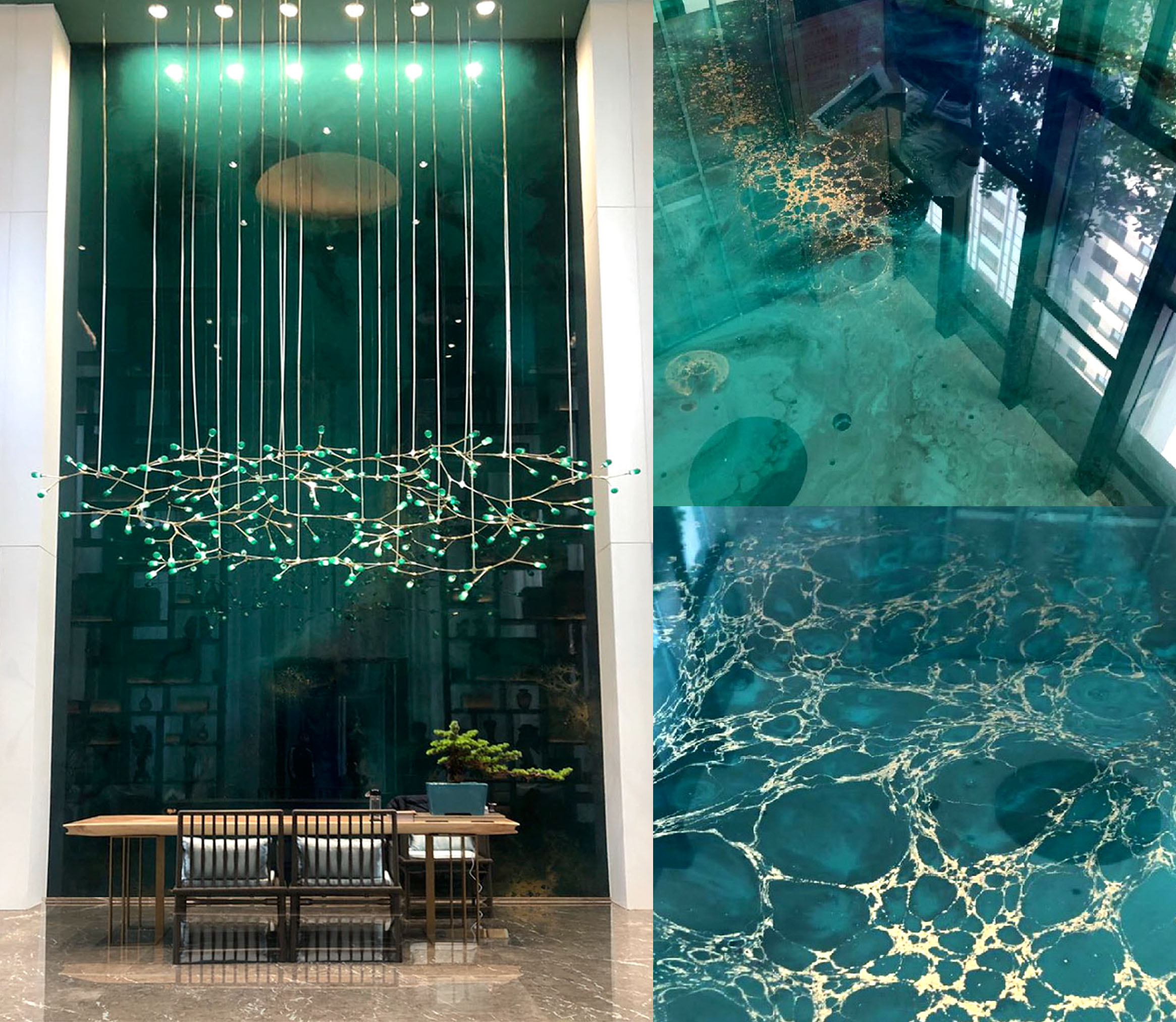 树脂背景墙的优势_创作